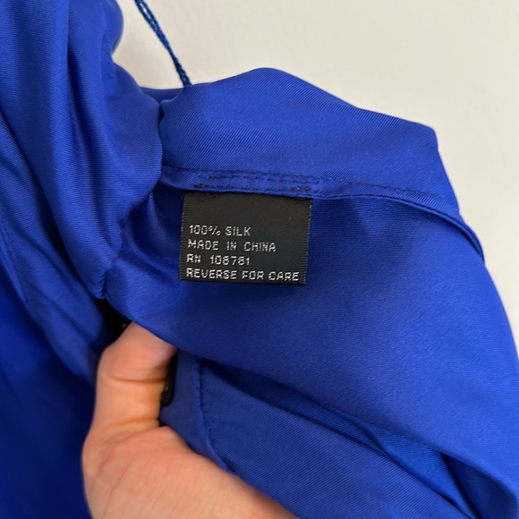 Aidan Mattox Beaded Gown 100% Silk - Picture 4 of 10